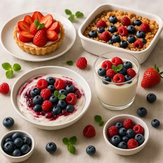 Beautiful Berry Desserts That Require No Pastry Skills