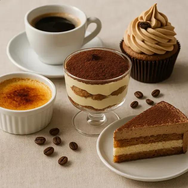 Beautiful Coffee Desserts for After-Dinner Gatherings