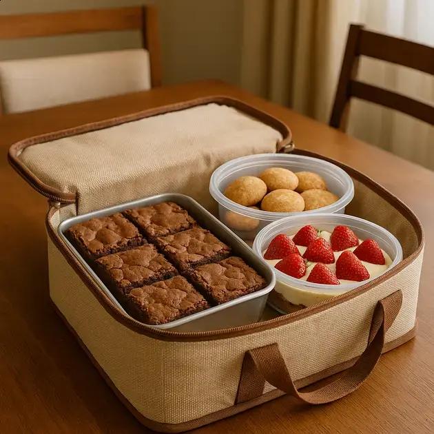 Desserts That Travel Well for Dinner Parties at Someone Else's Home