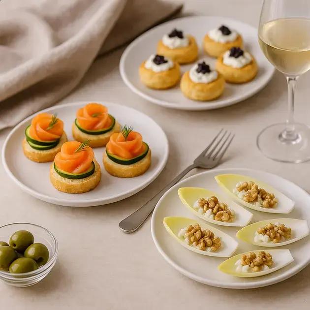 Elegant Appetizers That Can Be Assembled While Guests Are Arriving