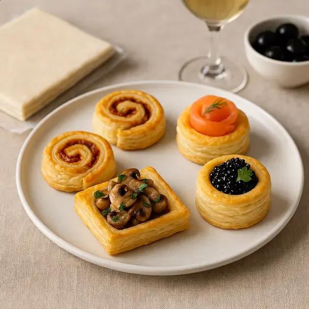 Luxury Looking Appetizers Using Store Bought Puff Pastry